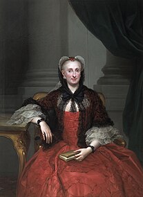 Szászországi Mária Amália spanyol királyné (1761 körül)