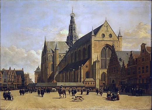The Grote Kerk in Haarlem, Dutch Republic, c. 1665
