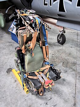 A Martin-Baker Mk.7 ejection seat from an F-104G