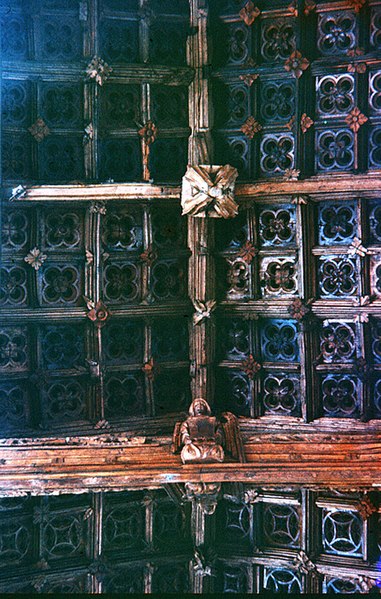 File:Martock Church roof detail - geograph.org.uk - 737356.jpg