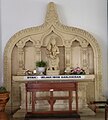 The altar of Dyah Mariyah Ibu Ganjuran (Our Lady, Mother of Ganjuran)