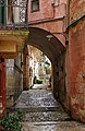 Deutsch: Italien, Matera, Gasse an der Via Ridola English: Italy, Matera, next to the Via Ridola