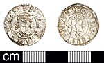 Thumbnail for File:Medieval coin, Penny of William I (FindID 544396).jpg