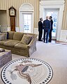 March 16, 2016: Merrick Garland in Oval Office before nomination to US Supreme Court
