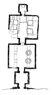 Plan of the tomb Meryre-tomb.png