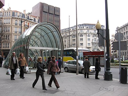 Metro bilbao moyua