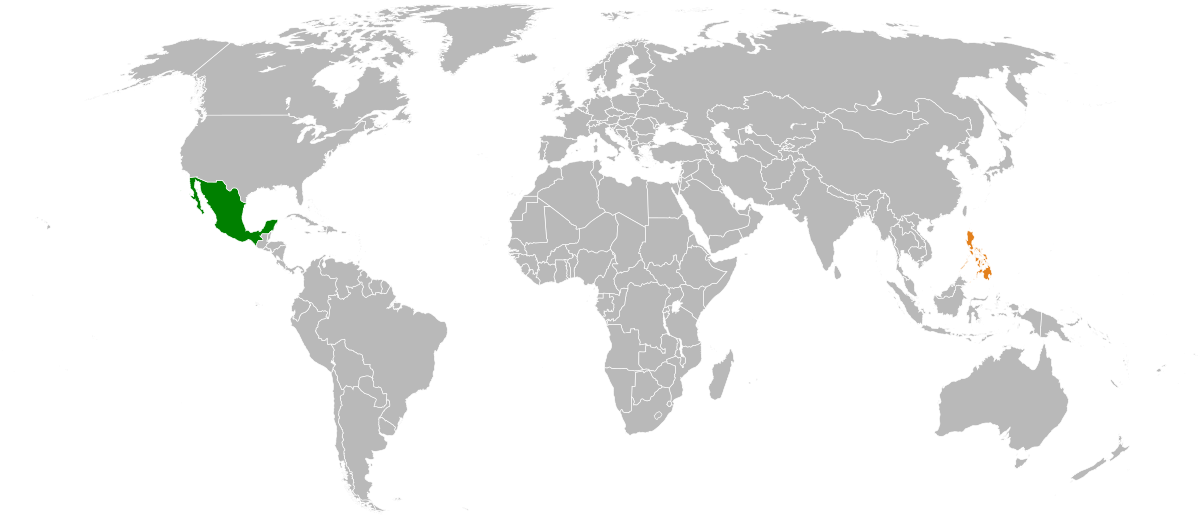 Mexico On World Map