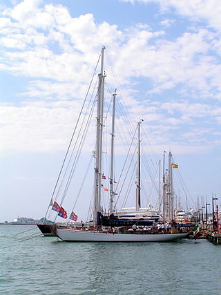 Italian training ship <i>Corsaro II</i>