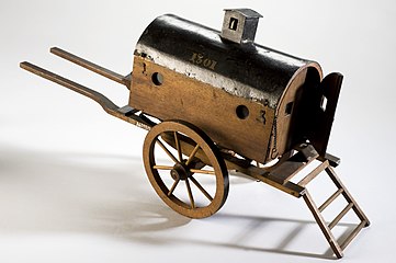 Model of a 'flying ambulance', Europe, 1801-1850 Wellcome L0058526.jpg