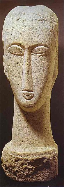 Una scultura di Modigliani del 1911