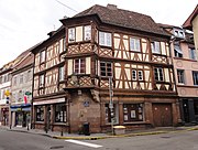 Ancien siège de la corporation des boulangers (1607).