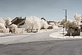 Français : Rue de Bohême, Montagny-lès-Seurre (Côte d'Or, Bourgogne, France) photographié avec un filtre infrarouge 720 nm. Català: Carrer de Bohèmia, Montagny-lès-Seurre (Costa d'Or, Borgonya, França) fotografiat amb un filtre infraroig 720 nm. Español: Calle de Bohemia, Montagny-lès-Seurre (Côte d'Or, Borgoña, Francia) fotografiado con un filtro infrarrojo 720 nm.