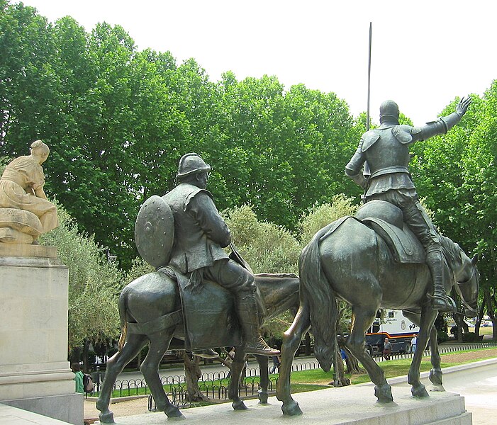 File:Monumento a Cervantes (Madrid) 10e.jpg