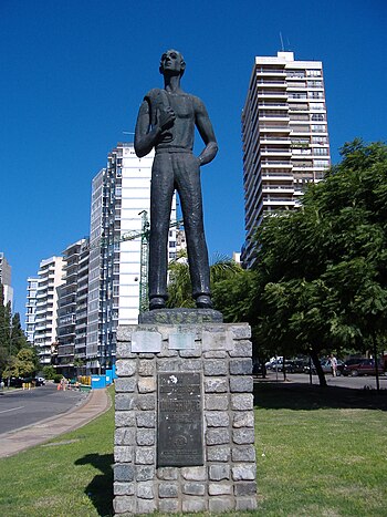 Homage to the Immigrant, in Rosario, Argentina...