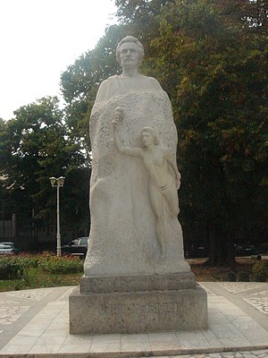 Statue of Mihai Eminescu, Galați