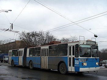 Johdinauto ZiU-6205 Moskovassa