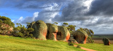 Murphy's Haystacks geological formation within the hundred Murphys Haystacks.jpg