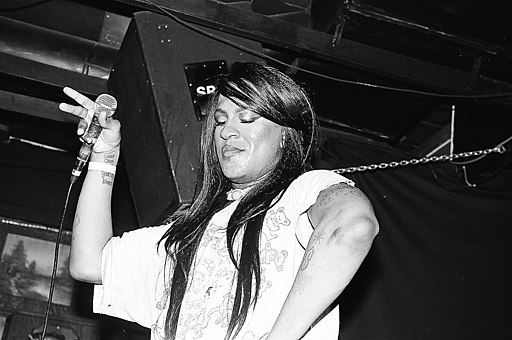 Mykki Blanco Performing in 2017