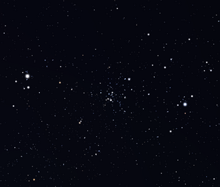 NGC 559 Open star cluster in the constellation Cassiopeia