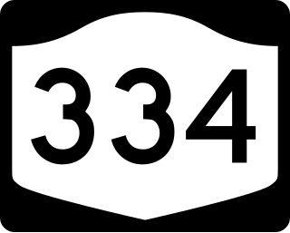 <span class="mw-page-title-main">New York State Route 334</span> State highway in New York, US