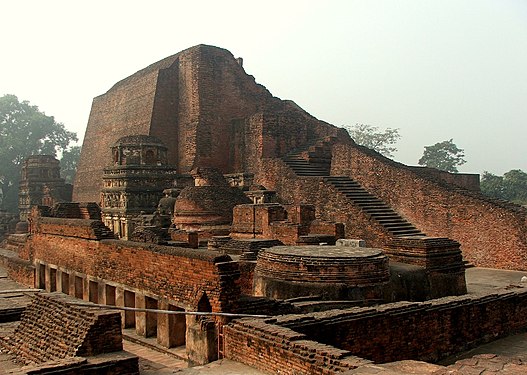 Shariputra Stupa en la Universidad de Nalanda