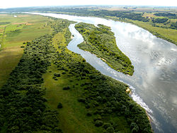 נהר הניימן בחלקו העובר במחוז-משנה יורבורג