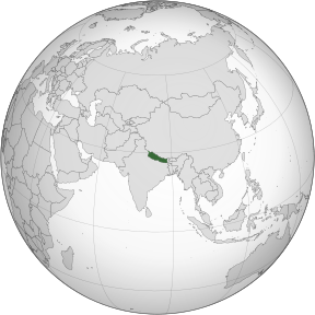 Nepal (orthographic projection).svg