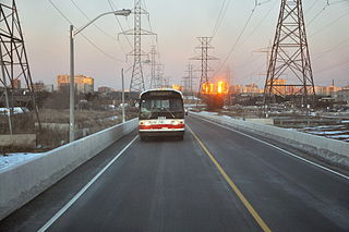 <span class="mw-page-title-main">York University Busway</span> Bus transit right-of-way in Toronto, Canada