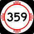 State Road 359 işaretçisi