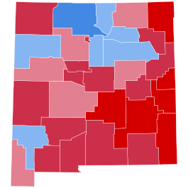 New Mexico Presidential Election Results 1984.svg