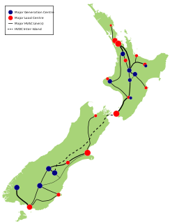 <span class="mw-page-title-main">National Grid (New Zealand)</span> Overview of the electrical grid in New Zealand