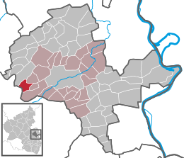 Nieder-Wiesen - Carte