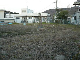 新田城の推定主郭部分