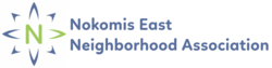 Logo der Nokomis East Neighborhood Association, 2016.png