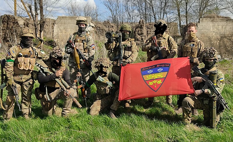 File:Norman Brigade volunteers in Ukraine.jpg