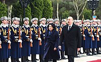 Official meeting ceremony of President of Georgia Salome Zourabichvili was held 09.jpg