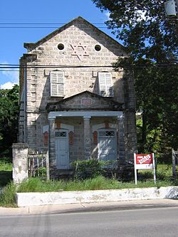 Old synagogue in Belleville, Bridgetown, Barbados