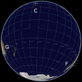 Omega stations C, F and G; SouthPacific