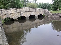 Ormoy-la-Rivière (Essonne), pont sur la Juine.