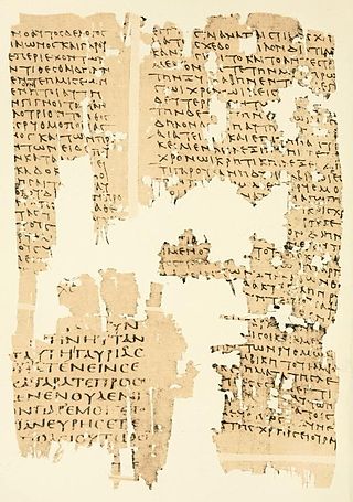 <span class="mw-page-title-main">Papyrus Oxyrhynchus 9</span>