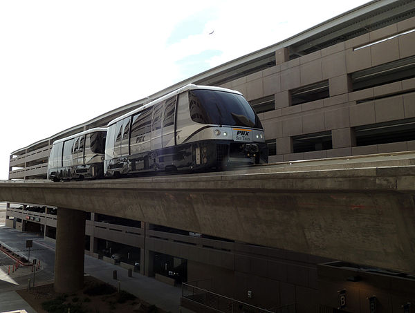 PHX Sky Train in Phoenix, Arizona, United States, opened in 2013