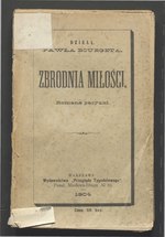 Миниатюра для Файл:PL P Bourget Zbrodnia miłości.djvu