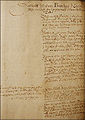 Dokument fundacyjny z 1416 roku dla kolegiaty raciborskiej; wzmiankowane są Czerwięcice oraz ich ówczesny właściciel Karel di Wrochin
