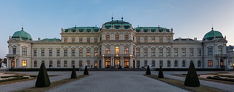 Palacio Belvedere, Viena, Austria, 2020-02-01, DD 87-89 HDR