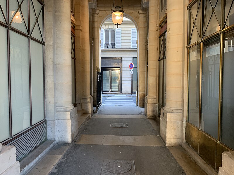 File:Passage Montpensier - Paris I (FR75) - 2021-06-14 - 1.jpg