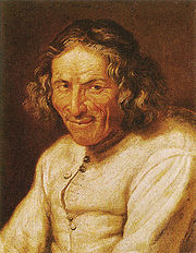 Portrait présumé de Paul Scarron, 1610-1660. Peinture de l'école française du XVIIe siècle, Musée de Tessé, Le Mans.