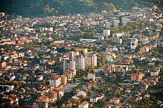 Petrich Place in Blagoevgrad, Bulgaria