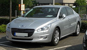 Peugeot 508 HDi FAP 140 Allure – Frontansicht, 30. April 2011, Hilden.jpg