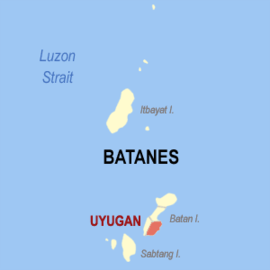 Uyugan na Batanes Coordenadas : 20°21'N, 121°56'E