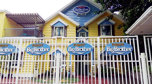 The Big Brother House after its renovation in 2011. In 2015, former Pinoy Dream Academy facade next door became part of the Big Brother house as an ex